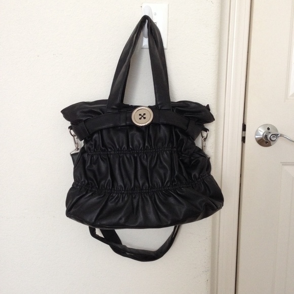 Black Tote Shoulder Bag