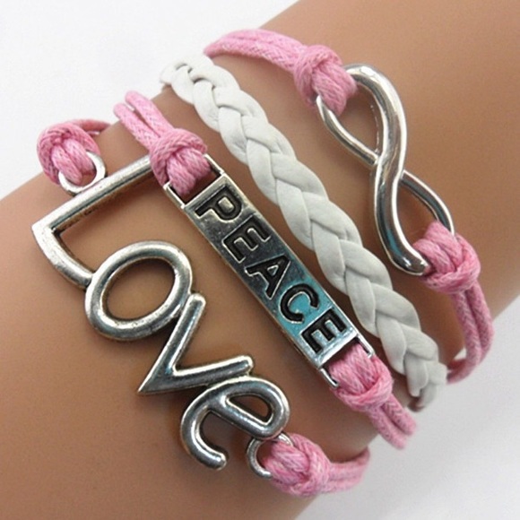 Pink love peace infinity - Picture 1 of 1