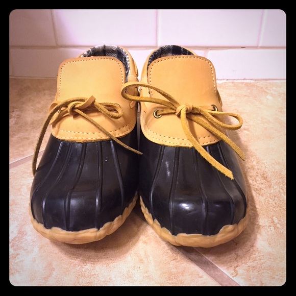 Aqua Stop rain "duck" shoes ~ black