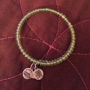 Alex and Ani Green Beads