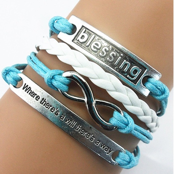 Light blue blessing