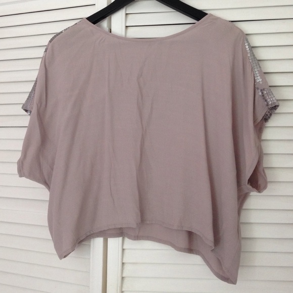 Forever 21 dark lilac top
