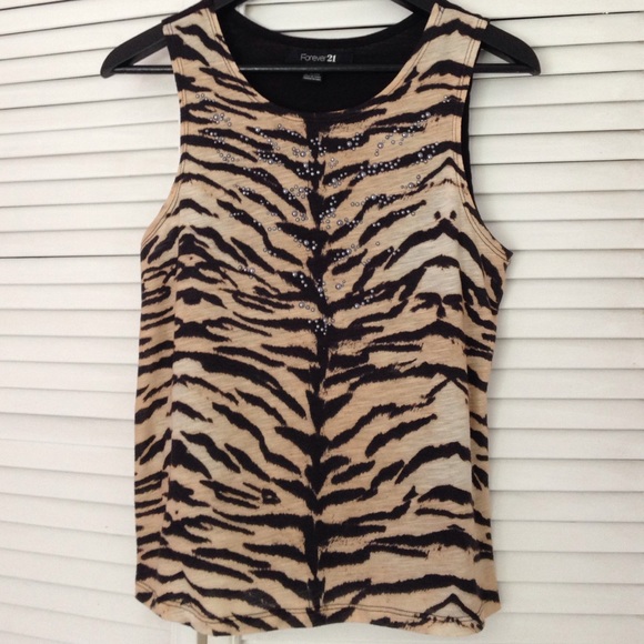 Forever 21 animal print top