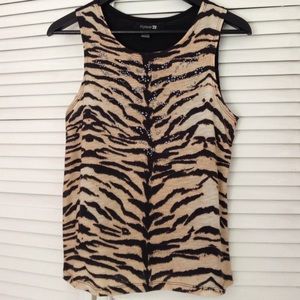 Forever 21 animal print top
