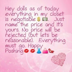 STARTING TODAY JULY 1!!!