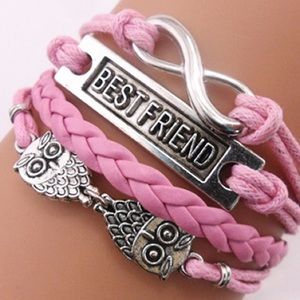 Pink best friend owl