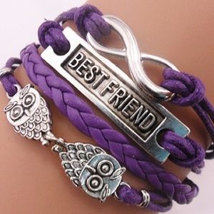 Purple best friend owl