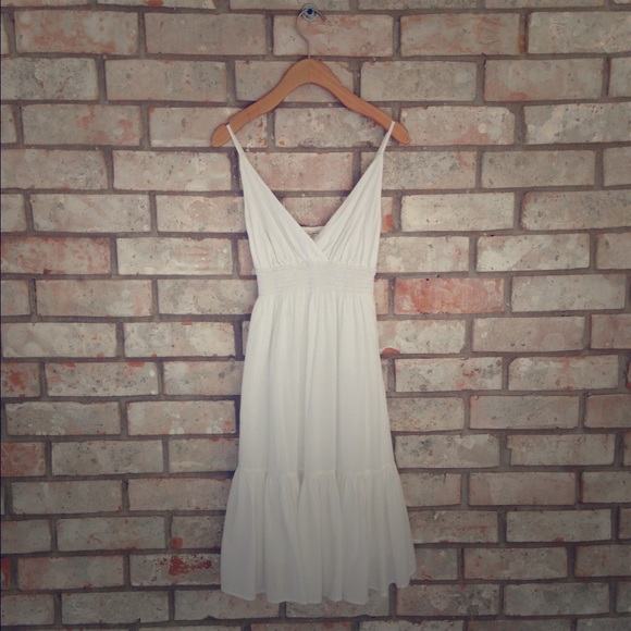 20% off! $14 (was $17) White cotton summer dress!