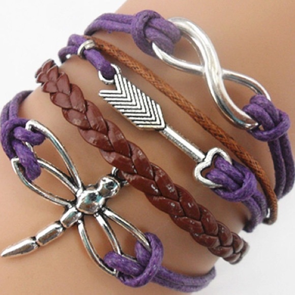 Purple dragonfly