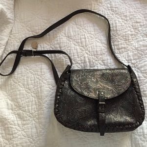 Brown crossbody purse