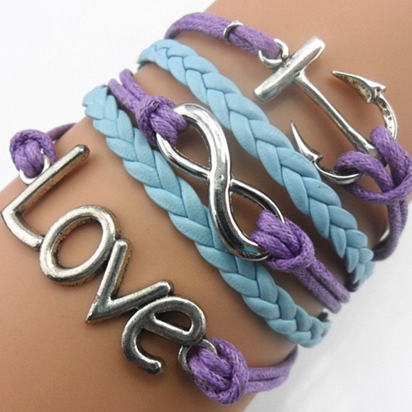 Purple/blue anchor - Picture 1 of 1