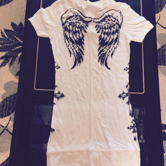 Brand new crystal wing shirt never worn
