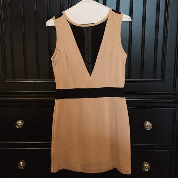 Theme Dresses & Skirts - Theme Black and Tan dress size small
