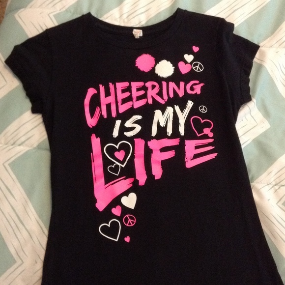 SALE!!! Cheering is my life T-shirt