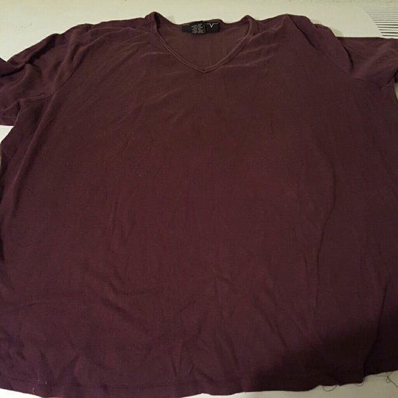 Burgandy shirt