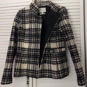 Banana Republic black and white jacket