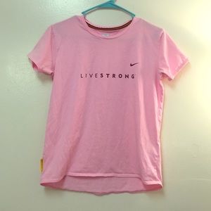 Light Pink Livestrong Top