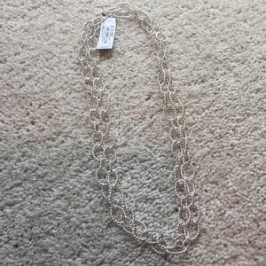 Dillard's Silver Chain Necklace