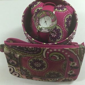 Vera Bradley Watch and Coin Purse
