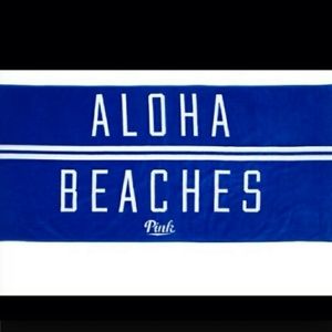 A VS PINK Beach Towel