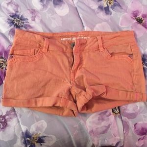 Orange shorts