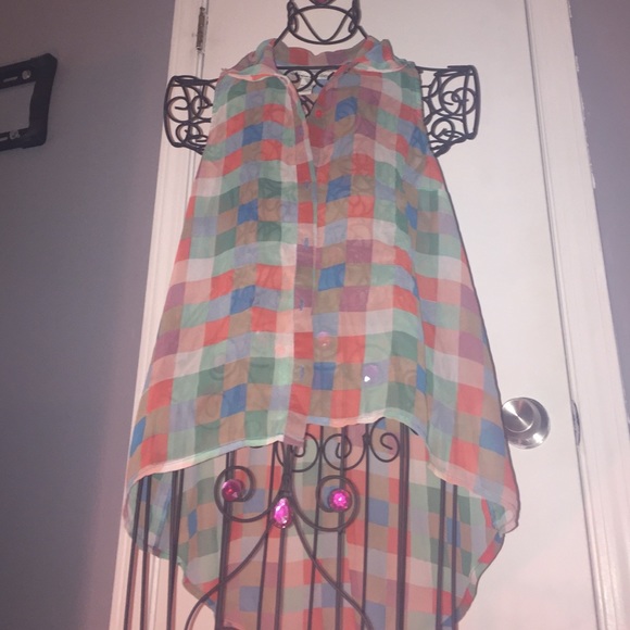 Asymmetrical shirt
