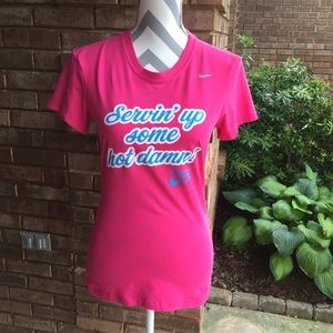 Nike Dri-Fit Sassy Cotton Tee Size Small Like New