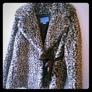Leopard  jacket.