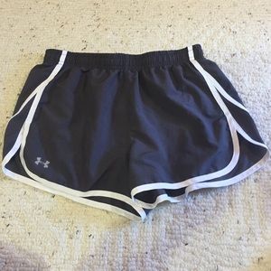 UA running shorts