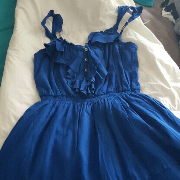 Cobalt Blue Hollister Summer Dress
