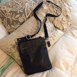 Coach black crossbody
