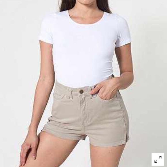 High waisted shorts