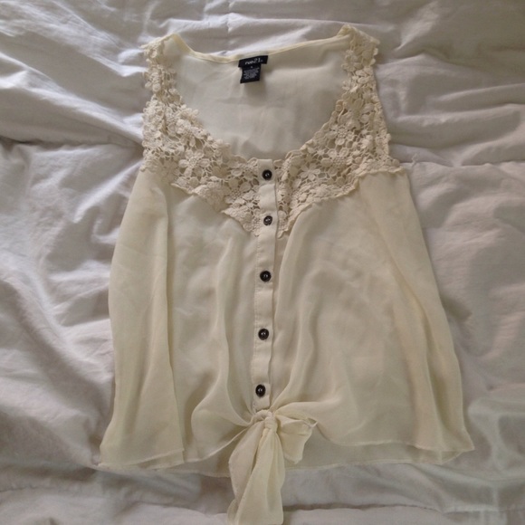 Antique colored sheer tank!