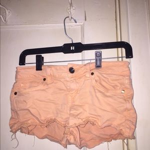 Orange shorts