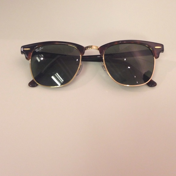 Ray ban clubmaster tortoise/ green - Picture 2 of 4