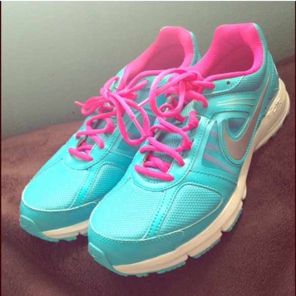 Teal and Pink