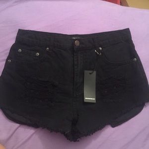 High waisted shorts