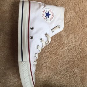 White High Top Converse