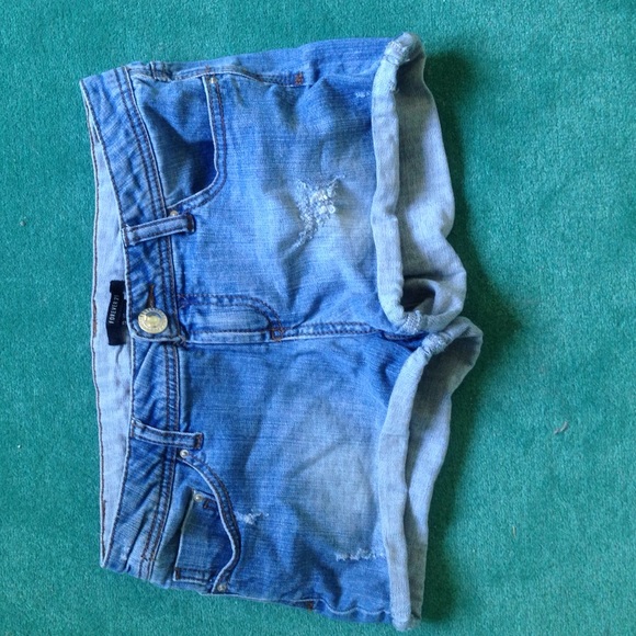 Forever 21 Jean high wasted shorts
