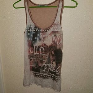 Young wild and free tank