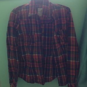 H&M red flannel with more colors