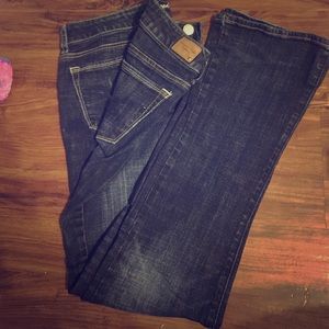 American Eagle Bootleg Jeans. Skinny kick stretch