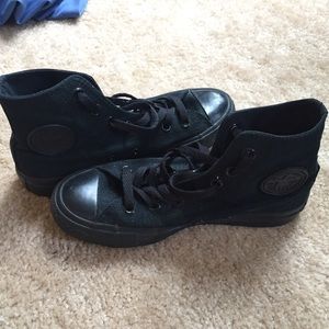 Black High Top Converse!