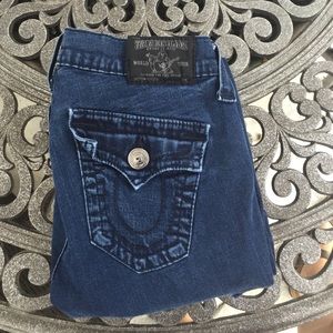 True religion skinny cargo jeans size 27