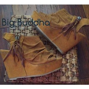 Open Toe Mule Slingback Wedges