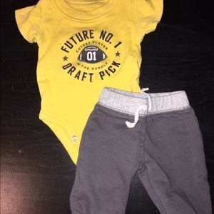 Newborn baby boy outfit