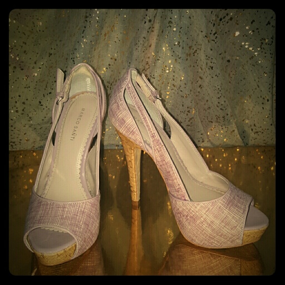Brand new Pink high heel shoes