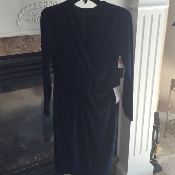 🎊Navy Blue David Meister Dress!