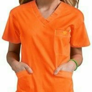 Med Couture *Peaches* Neon Scrubs
