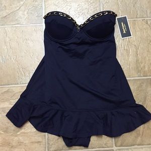 Juicy couture Bandeau swimdress sz xs